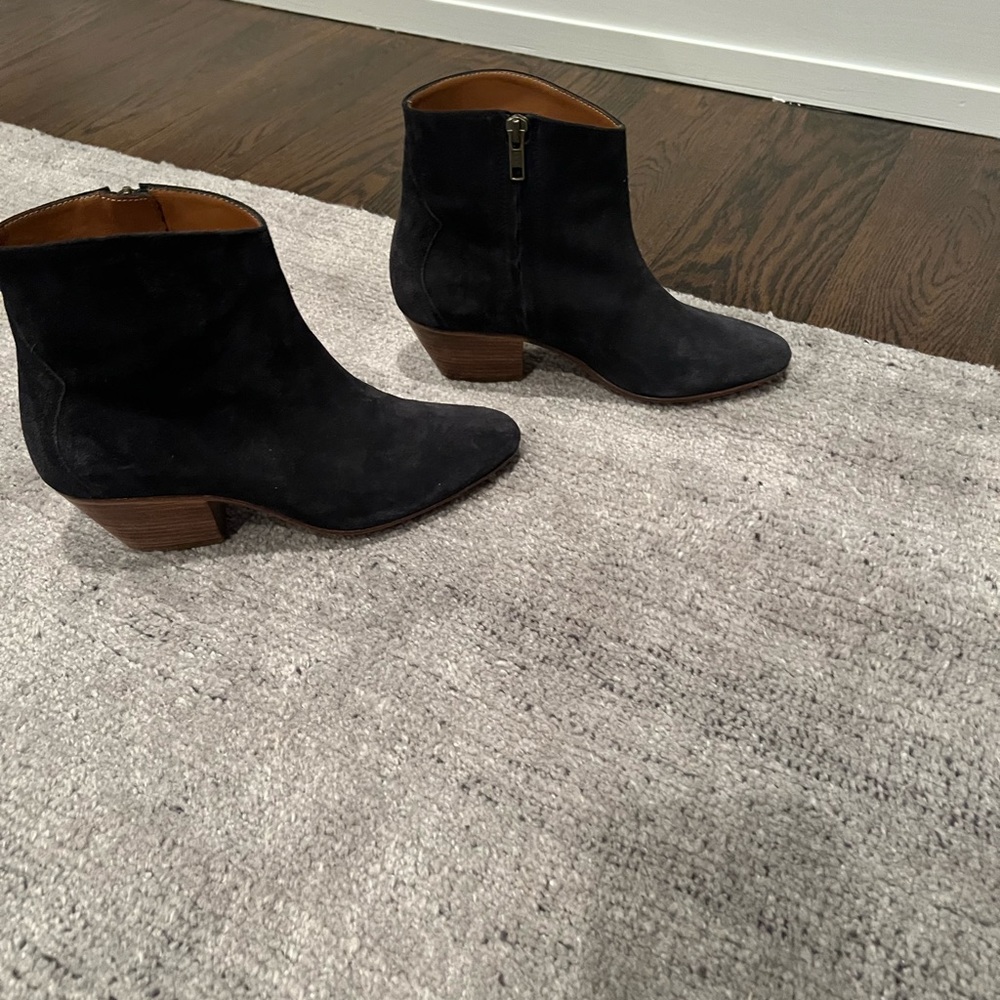 Isabel marant faded black boot